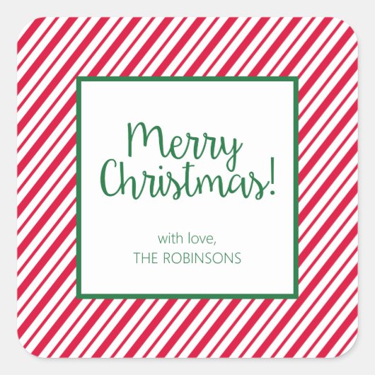 Sticker Carré Sucre de canne trié (Devant)