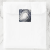 Sticker Carré Sudal du typhon sud du Japon 2 (Sac)