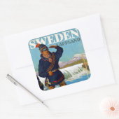 Sticker Carré Suède ~ Lappland (Enveloppe)