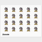 Sticker Carré Sueur & Croquant (Feuille)