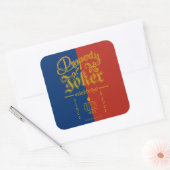 Sticker Carré Suicide Squad | Freaky (Enveloppe)