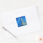 Sticker Carré Suisse Le Cervin (Enveloppe)
