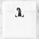 Sticker Carré suisse région canton Bâle Drapeau Stadt (Sac)