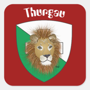 Sticker Carré Suisse Svizzera Svizra Switzerland Kleber