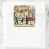 Sticker Carré Suivez-moi 1995 (Sac)