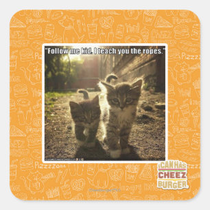 Sticker Carré Suivez-moi mon enfant