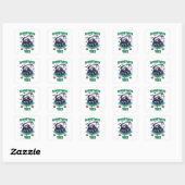 Sticker Carré Summerween Vibes – Reaper Relaxed (Feuille)