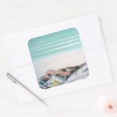 Sticker Carré Sun Sand et Money III (Enveloppe)