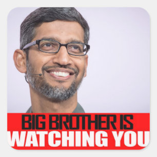 Sticker Carré Sundar Pichai 1984
