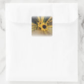 Sticker Carré Sunflower Infinity (Sac)