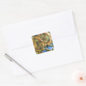 Sticker Carré Sunflowers F. 376 ~ Van Gogh (Enveloppe)