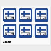 Sticker Carré Suomi (Feuille)