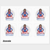 STICKER CARRÉ SUPER HARRIS (Feuille)