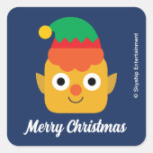 Sticker Carré Super simple | Vacances (Devant)