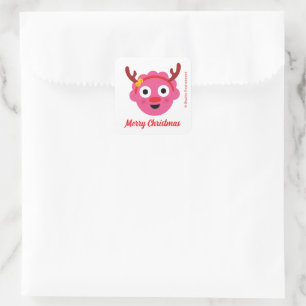 Sticker Carré Super simple Vacances Blossom Reinder