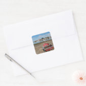 Sticker Carré Superbe Bosham Harbour Angleterre (Enveloppe)
