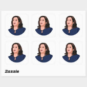 STICKER CARRÉ SUPERHERO KAMALA HARRIS (Feuille)