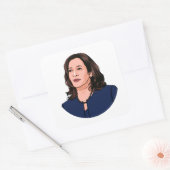 STICKER CARRÉ SUPERHERO KAMALA HARRIS (Enveloppe)