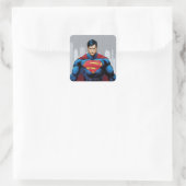 Sticker Carré Superman Standing (Sac)
