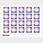 Sticker Carré Supernova (Feuille)