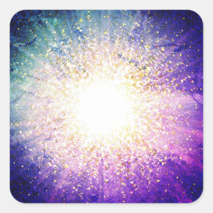 Sticker Carré Supernova