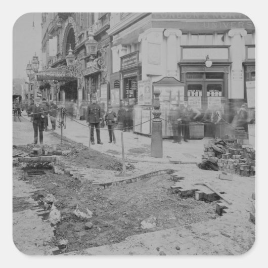 Sticker Carré Suppression des pavés (Devant)