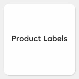 Sticker Carré Supprimer ce texte et ajouter votre propre concept