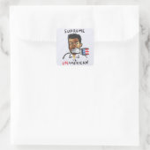 Sticker Carré supreme (Sac)