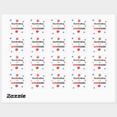 Sticker Carré Suranalyse (Feuille)