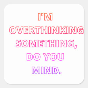 Sticker Carré Suranalyse