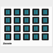 Sticker Carré Surf (Feuille)