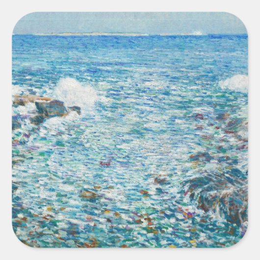 Sticker Carré Surf, Îles des Chaussures (Devant)