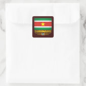Sticker Carré "Suriname Pride" (Sac)