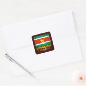 Sticker Carré "Suriname Pride" (Enveloppe)