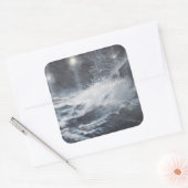 Sticker Carré Surpris par Starshell Scharnhorst Bataille de (Enveloppe)