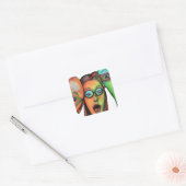 Sticker Carré Surprise ! (Enveloppe)
