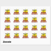 Sticker Carré Survivant de Meteor (Feuille)