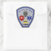 Sticker Carré Survivre à l'autocollant Bouclier (Sac)