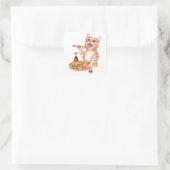 Sticker Carré Sushi Cat (Sac)