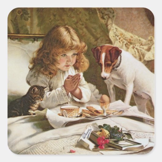 Sticker Carré Suspense, affiche (Devant)