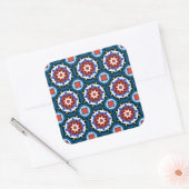 Sticker Carré Suzani Pattern (Enveloppe)