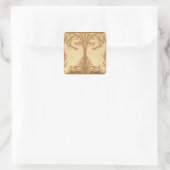Sticker Carré Swan wallpaper design (Sac)