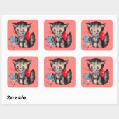 Sticker Carré sweed (Feuille)