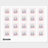 Sticker Carré Sweet and Spooky (Feuille)