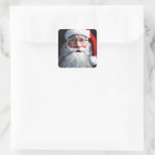 Sticker Carré Sweet Santa Clause Noël (Sac)