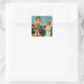 Sticker Carré Sweet Valentine (Sac)