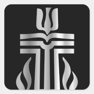 Sticker Carré Symbole de la religion presbytérienne