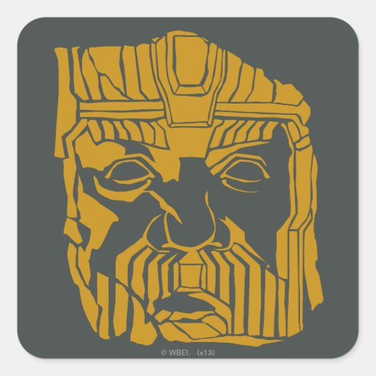 Sticker Carré Symbole de la statue Erebor (Devant)