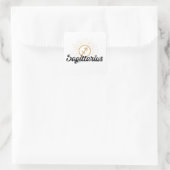 Sticker Carré SYMBOLE Sagittarius Starburst (Sac)