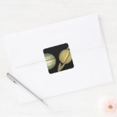Sticker Carré Système solaire ~ Vue longue (Enveloppe)
